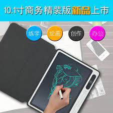10 1 Inch Lcd Electronic Writing Drawing Tablet Board Pads Digital Blackboard Paperless Office With Case Stylus Pens Paperless Office Stylus Pens Drawing Tablet