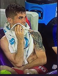 1200 x 833 jpeg 125 кб. Teenage American Soccer Player Christian Pulisic Debuts A Pretty Bad Ass Tattoo Murica