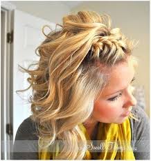 Braided Bangs With Curly Hair Hair Styles Hair Long Hair Styles
