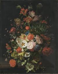 Enjoy the works of masters such as claude monet, vincent van gogh, pierre auguste renoir and many more as oil painting reproductions. Flower Still Life 1715 Rachel Ruysch Wikiart Org