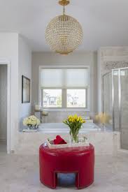 Square white tiles and black hexagon tiles contrast in the shape and color. 23 Marble Bathroom Ideas Stunning Baths With Marble Tile Tubs