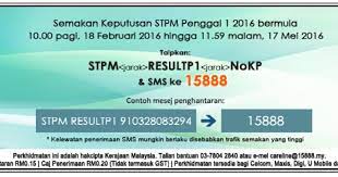 Tarikh semakan keputusan stpm penggal 1 2018. Juhaimi Majid Keputusan Stpm Penggal 1 Tahun 2016