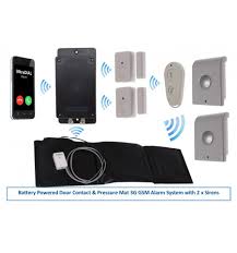 Monitors the open/close status of multiple garage doors alerting via sms/text if any left open too long. B1a Wireless Garage Shed Caravan Shop Door Open Alert Portable Alarm Chime Black