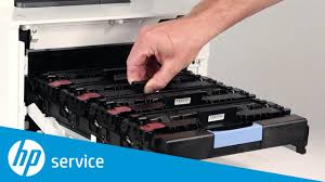 Download the latest drivers, firmware, and software for your hp color laserjet 2605dn printer.this is hp's official website that will help automatically detect and download the correct drivers free of cost for your hp computing and printing products for windows and mac operating system. Hp Color Laserjet Pro M454 Mfp M479 Austauschen Der Tonerpatronen Hp Kundensupport