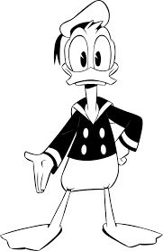 They allow her to swim freely in a lake. Coloring Pages Png Image Donald Duck Coloring Page Png Ducktales 2017 Donald Duck Ducktales 2017 3107281 Vippng