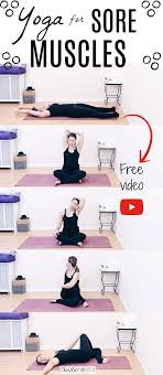 30 Minute Yoga Stretch For Sore And Tight Muscles This Is A Great Yoga Routine To Do After An Intense Workout If Y 30 Minute Yoga How To Do Yoga Yoga Routine