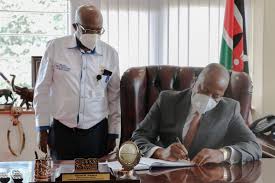 Mutahi kagwe should give me a nobel prize coz i'm the only guy who has been showering twice a day during this season. Gallery Kenya Medical Practitioners And Dentists Council