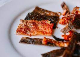 Crispy Salmon Skin Rice Bowls Recipe Cooking Salmon Baked Salmon Recipes Salmon Skin