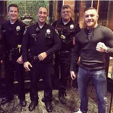 Conor Mcgregor Ufc On Instagram The King With The Police And You Thought They Will Send H Notorious Conor Mcgregor Conor Mcgregor Style Conner Mcgregor