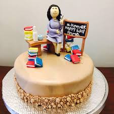 Teacher Inspired Class Teacher Birthday Cake For Teacher Birthday Cakes Photo Images And Wallpaper For Coach Teacher Or Educator Teacher Cakes Teacher Birthday Cake Happy Birthday Teacher