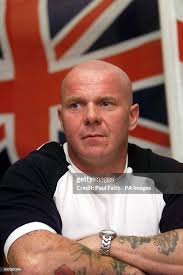 Top Ulster Freedom Fighters commander, Johnny Adair, speaking to the...  News Photo