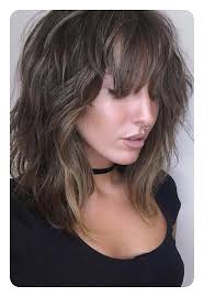 Choppy layers can look even better with dramatic lowlights contrasted with bright highlights. 66 Hairstyles With Light Wispy Bangs Style Easily