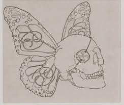 Maybe you would like to learn more about one of these? Butterfly Skull Tattoo By Flangsedai On Deviantart