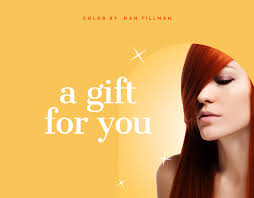 Plantilla personalizable A Gift for you. Colour by Dan Tillmande card