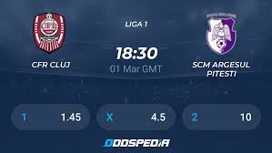 Below you find a lot of statistics for this team. Cfr Cluj Scm Argesul Pitesti Live Score Stream Odds Stats News