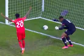 Herve bazile levels the match from the spot. Sqb2h77u4aoyum