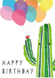 You can change the wording to whatever you like, you might want it for a birthday or other occasion, or just to say something personal. Cute Birthday Card Cactus Moonpig