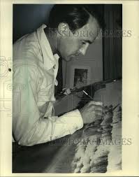 Currently, robert lives in webster, wi. 1984 Foto De Prensa Wisconsin Artista De La Vida Silvestre Bob Schmidt En El Trabajo En Su Estudio Ebay
