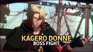 Scarlet Nexus - Kagero Donne (Boss Fight) - YouTube