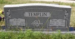 Paul Templin (1923-2006)