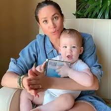 Meghan markle reads baby archie his favorite story in a new video shot by prince harry to mark the youngster's first birthday. Baby Archie Birthday Pictures First Look At Archie S New Life In La With Mum Meghan Royal News Express Co Uk