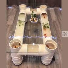 Ide Dekorasi Desain Rumah On Instagram Coba Tanyakan Yg Disamping Mu Ini Meja Atau Aquarium Keren Fish Tank Coffee Table Coffee Table Diy Coffee Table