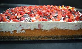 Limo kuchen vom blech mit himbeeren 300 g zucker aus puderzucker zitronensaft und evtl etwas wasser eine glasur anrühren. Limo Kuchen Mit Schokolinsen Rezept
