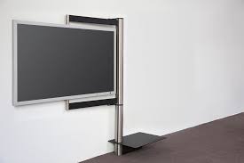 Tv Halter Wandhalterung Durch Das Funktionelle Design Unserer Solution Reihe Hangt Der Fernseher Sehr Flach An De Tv Mobel Freistehend Tv Mobel Tv Halterung