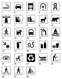 Black And White Road Sign Meaning This Is An Example Of Some Symbols In Which Are Used To Symbolize Things Used In Daily Life Symbols And Meanings Symbols Pictogram
