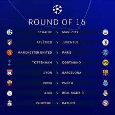 Game You Re Most Looking Forward To Ucl Last 16 Looking Strong Champions League Real Madrid Manchester United Real Madrid