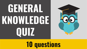 If you know, you know. General Knowledge Quiz 29 10 Fun Trivia Questions And Answers Youtube
