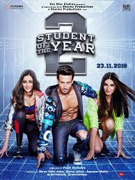Student Of The Year 2 First Look Poster Images Wallpapers Tiger Shroff Tara Sutaria Ananya Panday Full Movies Download Hindi Movies Online Download Movies