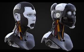 I cant seem to find him. Female Cyborg Head 3ds Female Cyborg Cyborg Robot Design