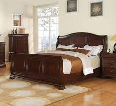 Score deals on bedroom furniture. Cameron Sleigh Bedroom Set Dark Cherry Finish Cm750qsb Decor South
