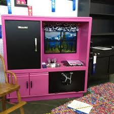 Entertainment Center Turned Play Kitchen Old Entertainment Center Turned Into Diy Entertainment Center Old Entertainment Centers Entertainment Center Kitchen