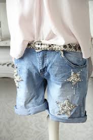Wow Your Self Jeans Shorts Destroyed Vintage Wash Perlen Stars Sterne 36 S Neu Ebay Modestil Jeansjacken Outfits Jeans Aufpeppen