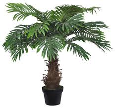 Free delivery and returns on ebay plus items for plus members. Vidaxl Cycas Palm Plant Fake Tree Artificial Arrangement Patio Decor Potted Tropical Artificial Plants And Trees By Vida Xl International B V Houzz