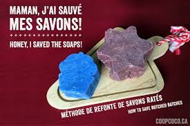 Methode De Refonte De Savons Rates How To Save Botched Soap Batches Coop Coco Rebatching Soap