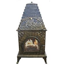 If you need some copper tips check out my copper. Deeco Dm 0039 Ia C Aztec Allure Cast Iron Chiminea Pizza Oven Walmart Com Walmart Com