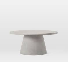 Pedestal Outdoor Coffee Table In 2020 Pedestal Coffee Table Coffee Table Design Modern Outdoor Coffee Tables