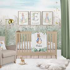 Peter rabbit nursery prints, even the smallest one can change the world, peter rabbit quote, nursery wall decor, custom baby gift, kids room fabbprintables 5 out of 5 stars (675) sale price $7.50 $ 7.50 $ 10.00 original price $10.00 (25% off. A Gender Neutral Peter Rabbit Nursery Alphadorable Custom Nursery Art And Decor