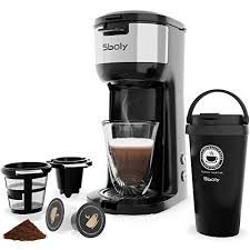 Maybe you would like to learn more about one of these? Sboly Single Serve Coffee Maker Machine With Thermal Mug Compatible With K Cup Pod And Ground Coffee 3 Mins Fast Brew 6 To 14 Oz Brew Size In 2021 Single Serve
