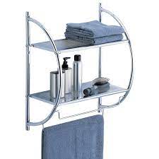 Glass shelves for bathroom with towel bar review. Bathroom Shelf With Towel Bar You Ll Love In 2021 Visualhunt