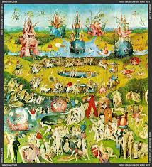 Hieronymus Bosch The Garden Of Earthly Delights Central Panel 1500 Prado Museu Garden Of Earthly Delights Hieronymus Bosch Paintings Renaissance Paintings