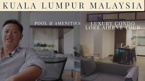 We made it to #kualalumpur and we are staying within walking distance to the petronas twin towers!! Kuala Lumpur Malaysia Uptown Luxury Condo Loft Airbnb Tour Youtube