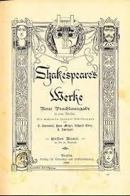 William shakespeare gesammelte werke 8 band vol 1/4 leather set hcs 1924 set. William Shakespeare Shakespeare S Werke I Ii Pod VÅ•skom Bookstore Antiques And Libresso