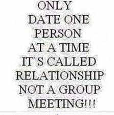 If you both have agreed to only date each other and not other people then i'd call that a mutually exclusive relationship (usually using the. Lessego Paul Home Facebook