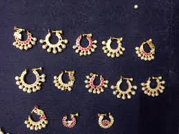 Nose Ring New Pattern Nose Jewelry Wedding Jewellery Designs Gold Wedding Jewelry Necklace
