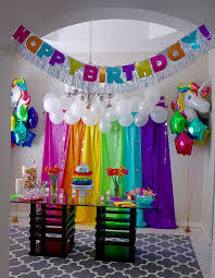Sylvi S Rainbow Unicorn Themed 4th Birthday Party I Rainbow Unicorn Birthday Party Unicorn Birthday Party Decorations Rainbow Unicorn Party