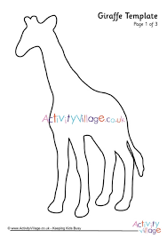 ✓ free for commercial use ✓ high quality images. Giraffe Templates Printable